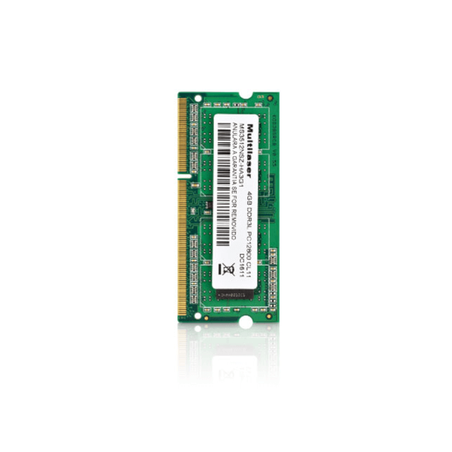 Memória Notebook Multilaser Sodimm DDR3 4GB PC3L-12800 - MM420