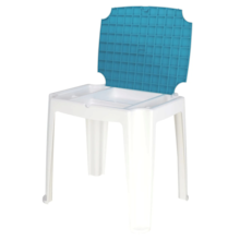 Mesa Infantil Tramontina Versa em Polipropileno Azul e Branco Mesa Infantil Tramontina Versa em Polipropileno Azul e Branco