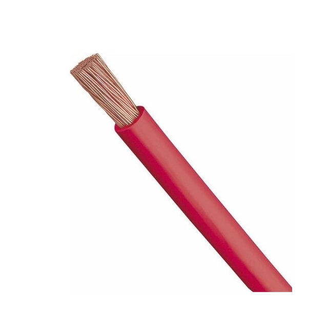 Metro de Cabinho Flex Vermelho 2,5mm 750v - Cobrecom