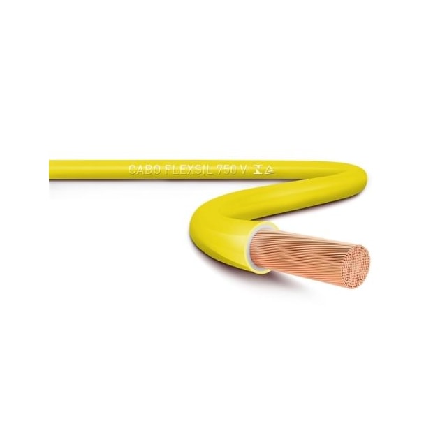 Metro de Cabo Flexível 1,5mm Amarelo - SIL