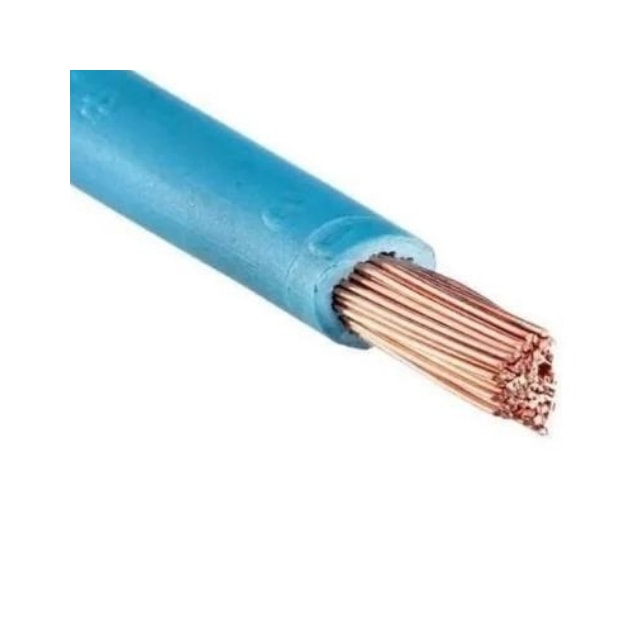 Metro de Cabo Flexível 2,5mm Azul 450/750V Bobina - Copperline