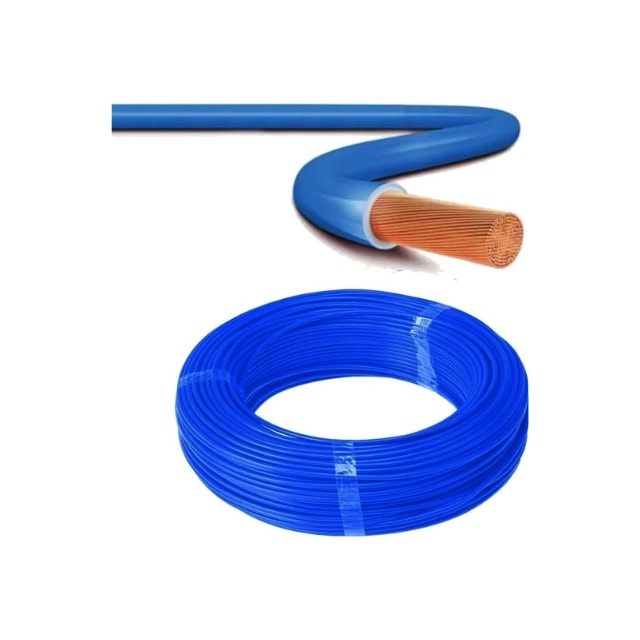 Metro de Cabo Flexível 2,5mm Azul 750V - Cobrecom Metro de Cabo Flexível 2,5mm Azul 750V - Cobrecom