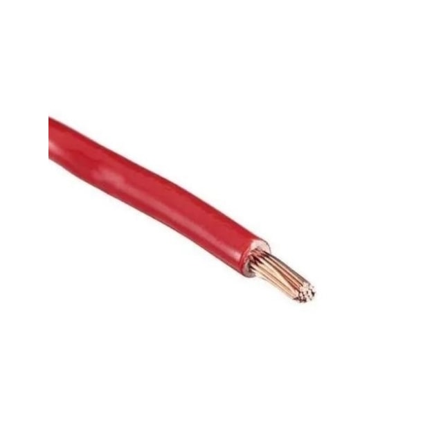 Metro de Cabo Flexível 2,5mm Vermelho 450/750V Bobina - Copperline