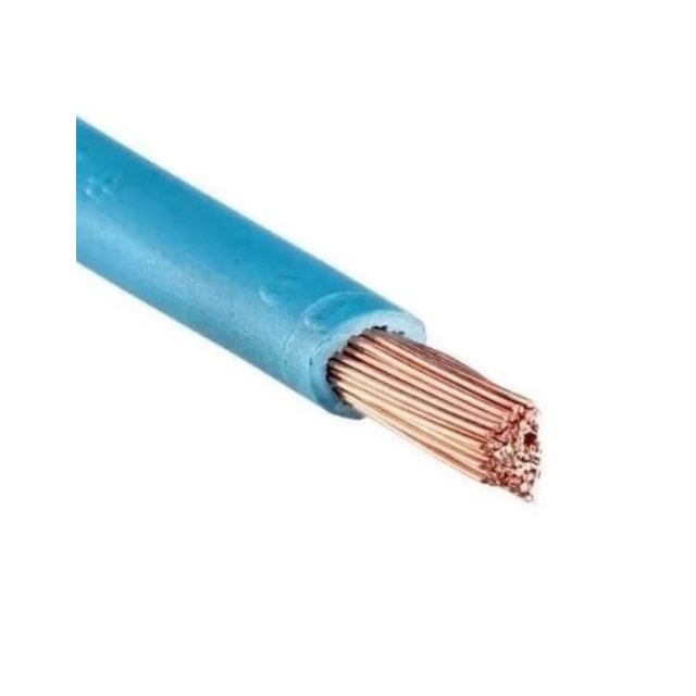 Metro de Cabo Flexível 4mm Azul 450/750V - Copperline Metro de Cabo Flexível 4mm Azul 450/750V - Copperline