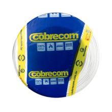 Metro de Cabo Flexível 4mm Branco 750v - COBRECOM