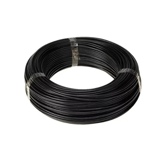 Metro de Cabo Flexível 4mm Preto 450/750V - Copperline Metro de Cabo Flexível 4mm Preto 450/750V - Copperline