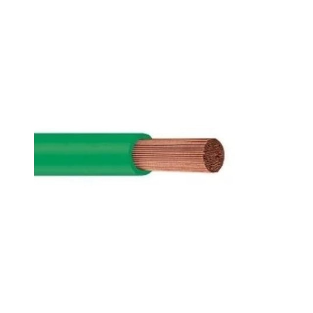 Metro de Cabo Flexível 4mm Verde 450/750V Bobina - Copperline