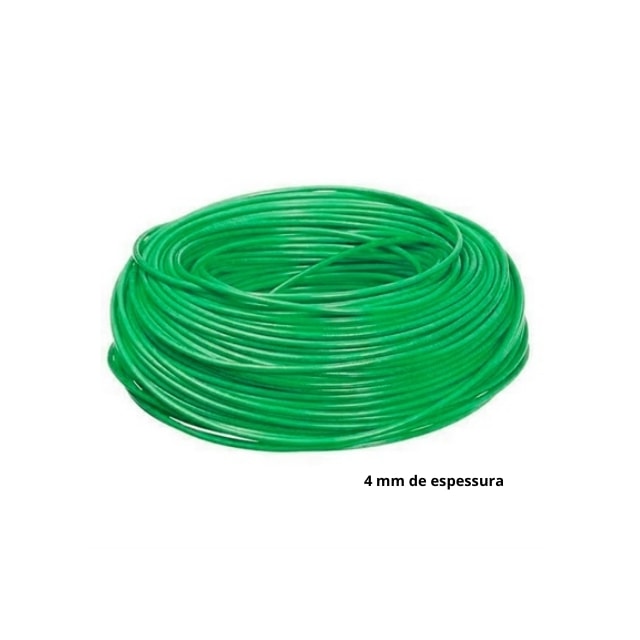 Metro de Cabo Flexível 4mm Verde 450/750V Bobina - Copperline