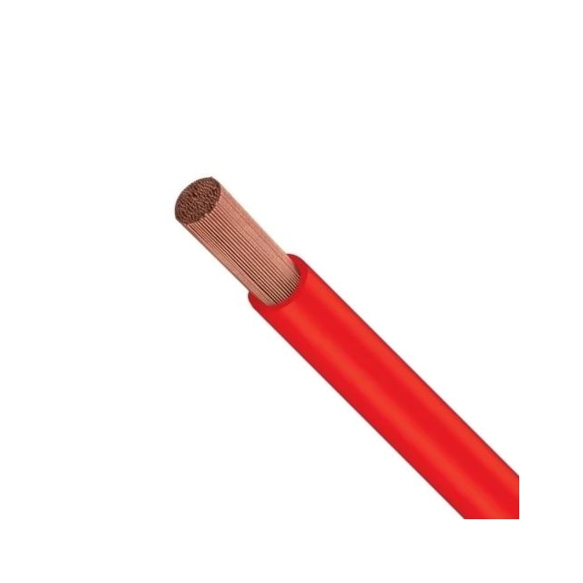 Metro de Cabo Flexível Vermelho 6mm 750v - Cobrecom Metro de Cabo Flexível Vermelho 6mm 750v - Cobrecom