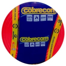 Metro de Cabo Flexível Vermelho 6mm 750v - Cobrecom