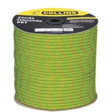 Metro de Corda Pet Trançada 10mm Verde - Collins