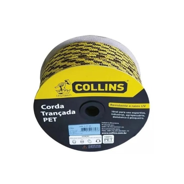 Metro de Corda Pet Trançada 8mm - Collins