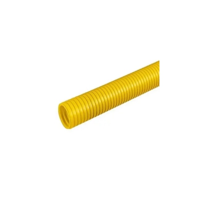 Metro de Eletroduto Corrugado Amarelo 3/4 Pol. 25mm - KRONA