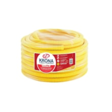 Metro de Eletroduto Corrugado Amarelo 3/4 Pol. 25mm - KRONA