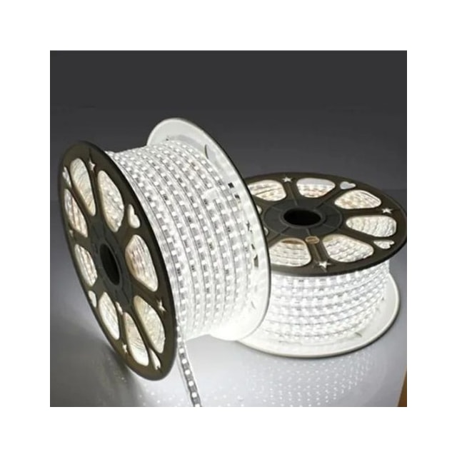 Metro de Fita Led 5050 Achatada 220V 6500K - MGC Metro de Fita Led 5050 Achatada 220V 6500K - MGC