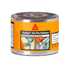 Metro de Fita Multiuso Aluminizada Impermeabilizante 10cm x 10m - SIKA Metro de Fita Multiuso Aluminizada Impermeabilizante 10cm x 10m - SIKA