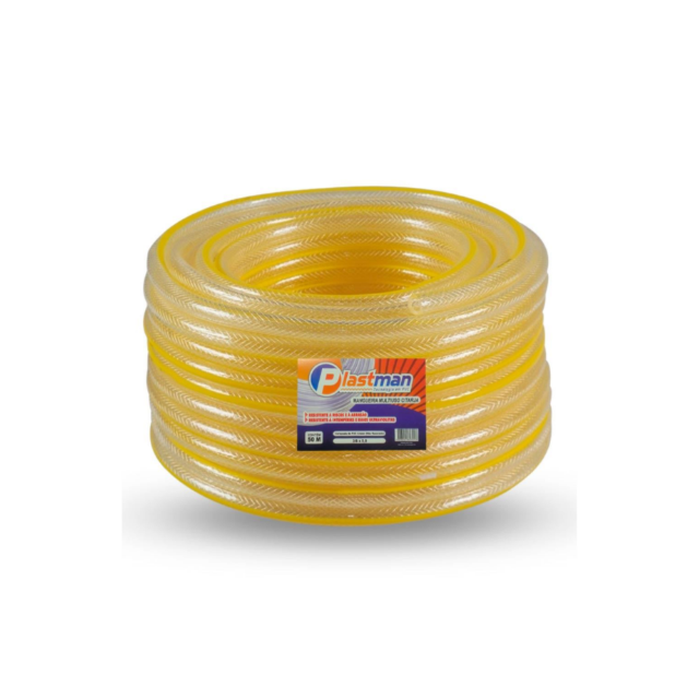 Metro de Mangueira Amarela de PVC 3/8" - PLASTMAR Metro de Mangueira Amarela de PVC 3/8" - PLASTMAR