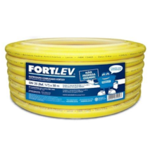 Metro do Eletroduto Corrugado PVC 32mm 25m Amarelo - FORTLEV