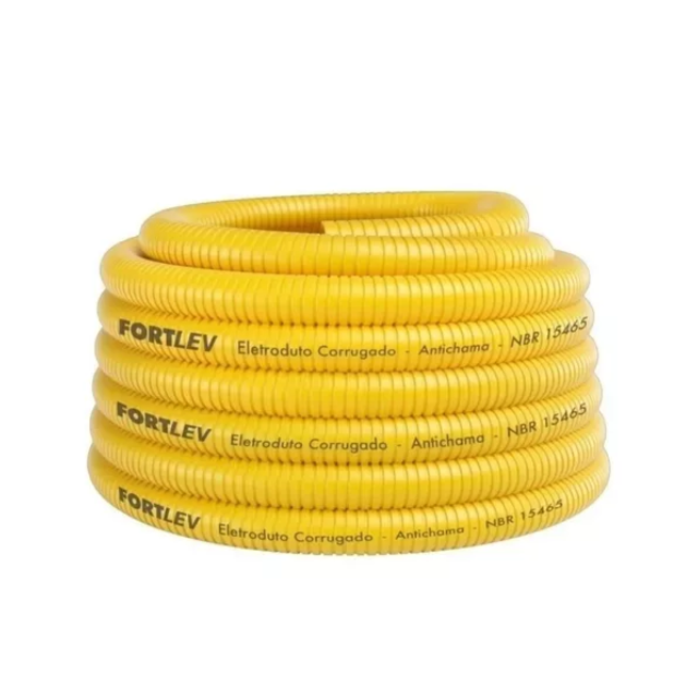 Metro do Eletroduto Corrugado PVC 32mm - FORTLEV Metro do Eletroduto Corrugado PVC 32mm - FORTLEV