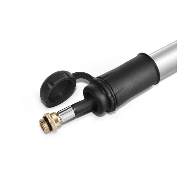 Mini Bomba de Ar de Alumínio com Mangueira 100PSI - BI228 Mini Bomba de Ar de Alumínio com Mangueira 100PSI - BI228