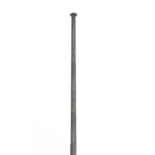 Mini Poste Galvanizado 1,80m - CASA NOSSA