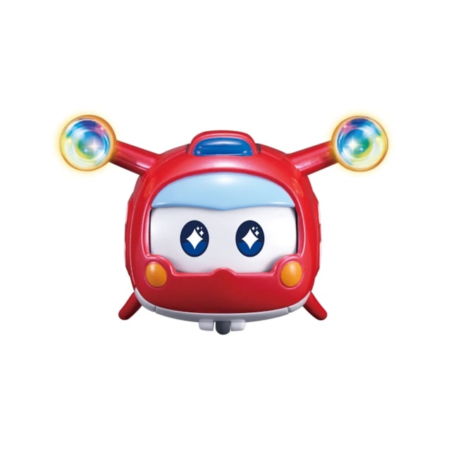 Mini Super Wings Super Pet com Luz Multikids Jett