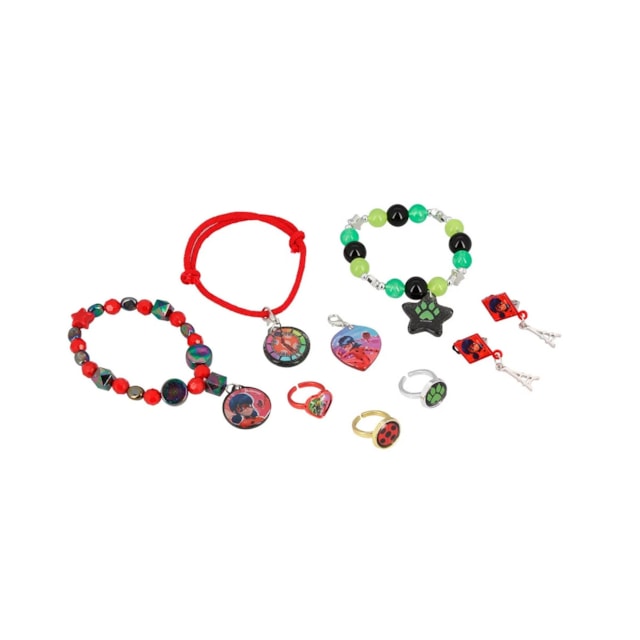 Miraculous Ladybug Kit de Acessórios Glamour 9Pcs Multikids - BR1763 Miraculous Ladybug Kit de Acessórios Glamour 9Pcs Multikids - BR1763
