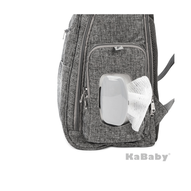 Mochila Back Pack Kababy Cinza