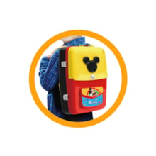 Mochila de Atividades com Canetinhas e Acessórios Multikids Mickey