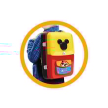 Mochila de Atividades com Canetinhas e Acessórios Multikids Mickey Mochila de Atividades com Canetinhas e Acessórios Multikids Mickey