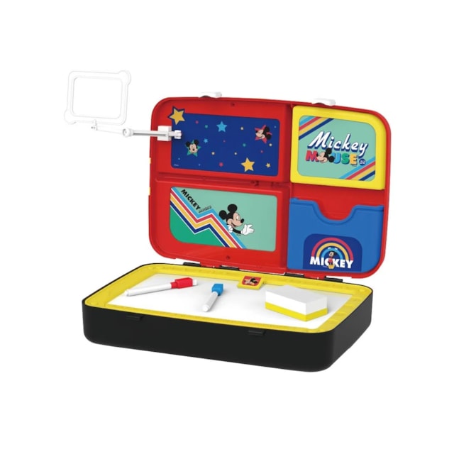 Mochila de Atividades com Canetinhas e Acessórios Multikids Mickey Mochila de Atividades com Canetinhas e Acessórios Multikids Mickey
