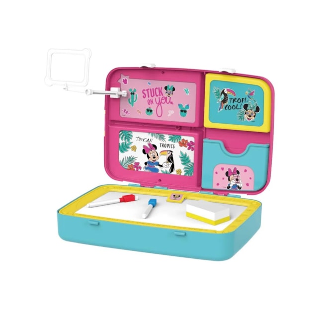 Mochila de Atividades com Canetinhas e Acessórios Multikids Minnie Mochila de Atividades com Canetinhas e Acessórios Multikids Minnie