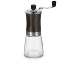 Moedor de Café Manual em Vidro e Inox Mimo Style