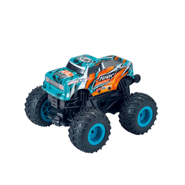 Monster Truck com Fricção e Luz Azul Zippy Toys Monster Truck com Fricção e Luz Azul Zippy Toys