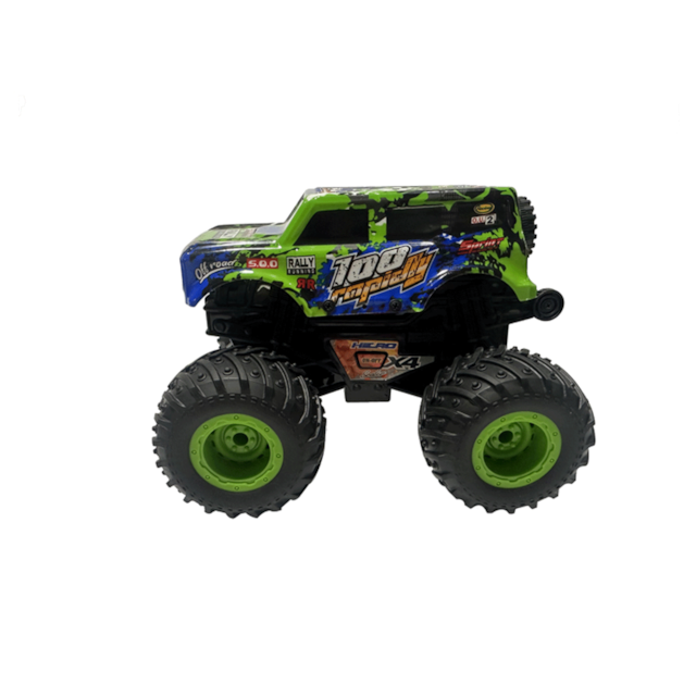 Monster Truck com Fricção e Luz Verde Zippy Toys