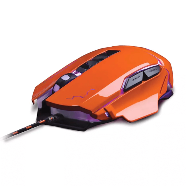 Mouse Gamer 3200 DPI Vermelho USB Warrior - MO263