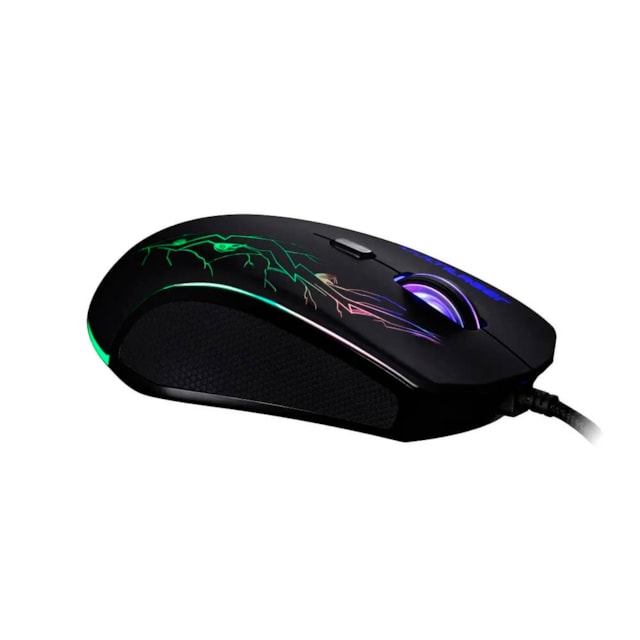 Mouse Gamer 3200DPI 6 Botões 7 Cores LED - MO276