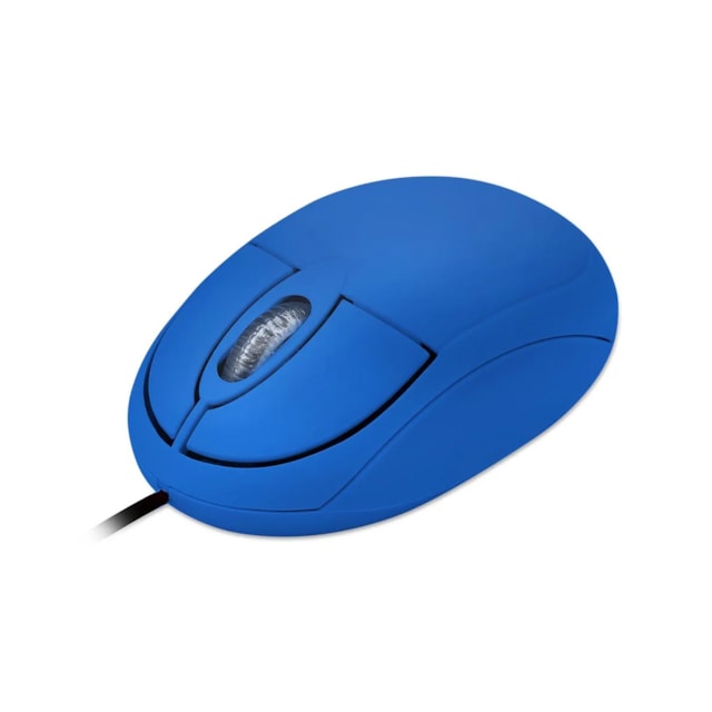 Mouse Multilaser Classic Box Óptico Full - MO300 Azul