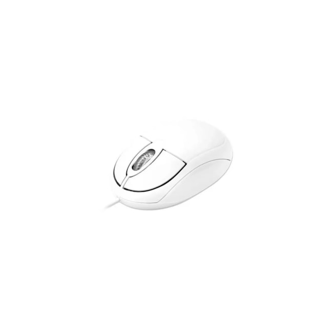 Mouse Multilaser Classic Box Óptico Full - MO300 Branco