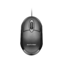 Mouse Multilaser Classic Box Óptico Full - MO300 Preto