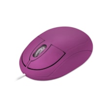 Mouse Multilaser Classic Box Óptico Full - MO300 Roxo