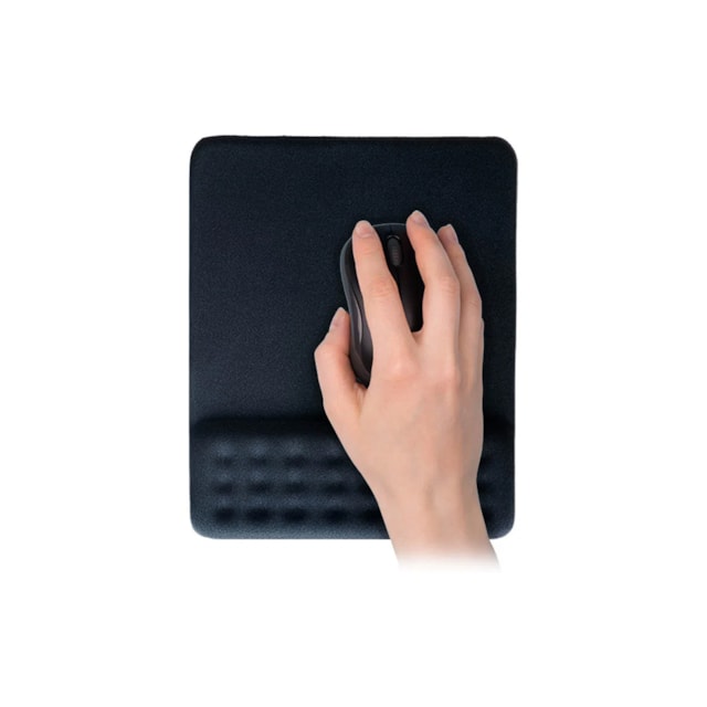 Mouse Pad Dot Multilaser AC365 Apoio De Pulso Gel Preto Mouse Pad Dot Multilaser AC365 Apoio De Pulso Gel Preto
