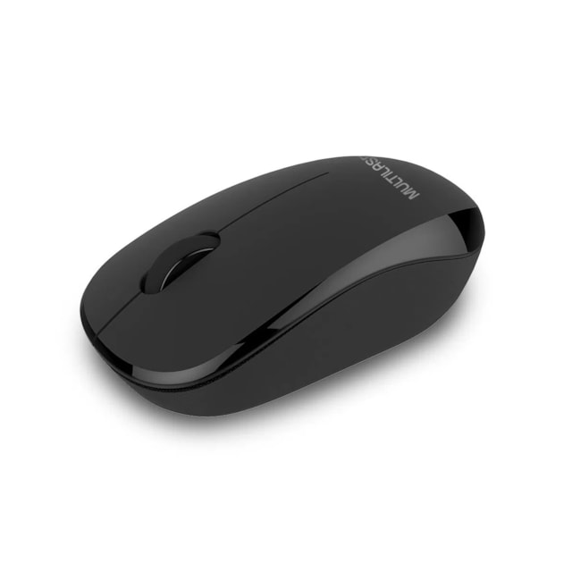 Mouse Sem Fio 2.4 ghz 1200 dpi Usb Power Save Com Pilha Inclusa Preto