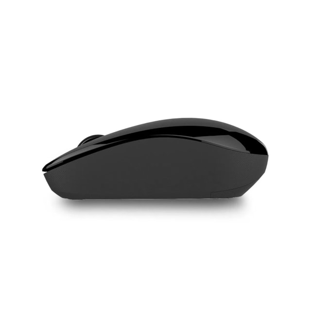 Mouse Sem Fio 2.4 ghz 1200 dpi Usb Power Save Com Pilha Inclusa Preto