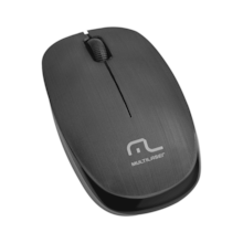 Mouse Sem Fio 2.4 Ghz 1200 Dpi USB Preto Multilaser - MO251