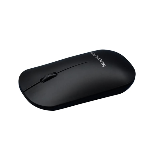 Mouse Sem Fio 2.4GHZ 1200DPI Usb Preto Multilaser - MO307