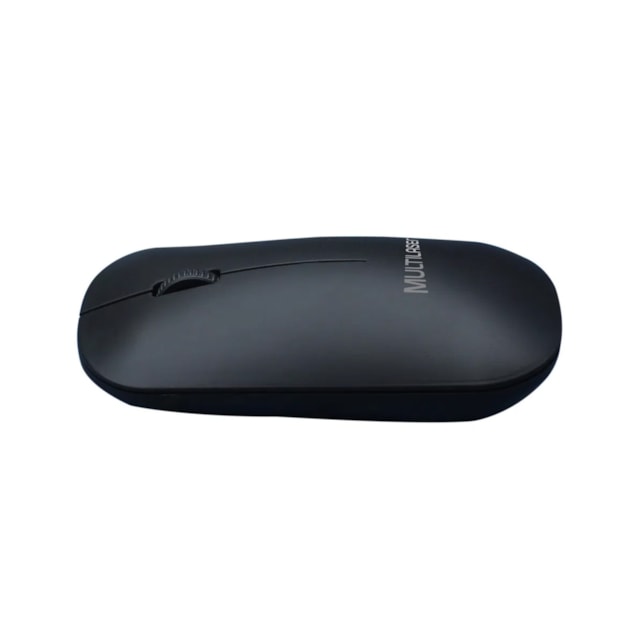 Mouse Sem Fio 2.4GHZ 1200DPI Usb Preto Multilaser - MO307