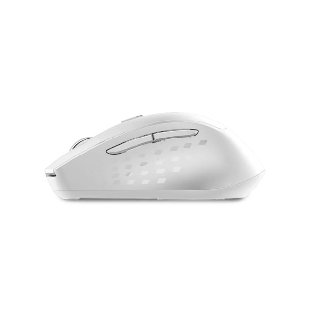 Mouse Sem Fio 2.4Ghz 1600 DPI 6 Botões USB Power Save Com Pilhas Inclusas Branco