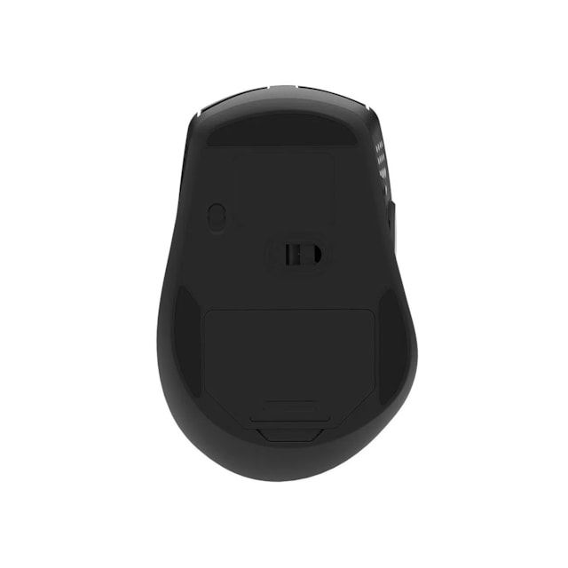 Mouse Sem Fio 2.4Ghz 1600 DPI 6 Botões USB Power Save Com Pilhas Inclusas Preto