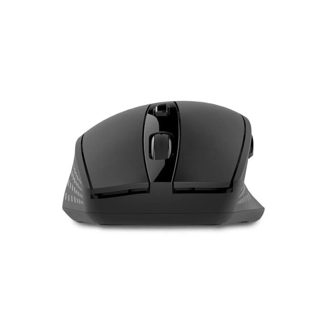 Mouse Sem Fio 2.4Ghz 1600 DPI 6 Botões USB Power Save Com Pilhas Inclusas Preto